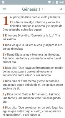 La Santa Biblia Católica android App screenshot 2