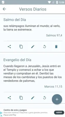 La Santa Biblia Católica android App screenshot 3